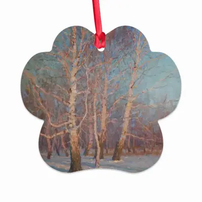 Frosty Evening Cloud Pendant (Aluminum)