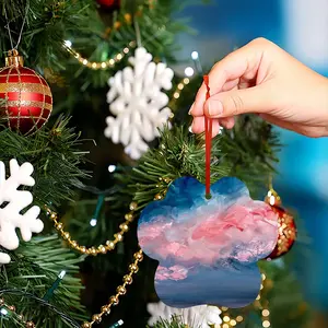 Cotton Candy Sky Cloud Pendant (Aluminum)