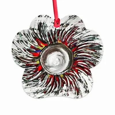 Aztec Sun Cloud Pendant (Aluminum)