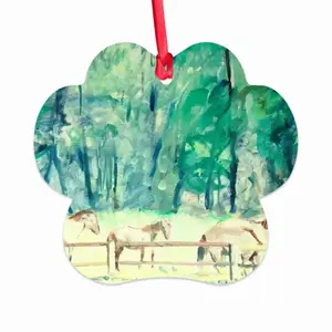 Polish Horses Cloud Pendant (Aluminum)