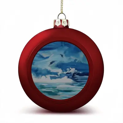 Ocean Clouds Christmas Ball (Big)