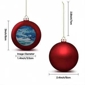 Ocean Clouds Christmas Ball (Big)