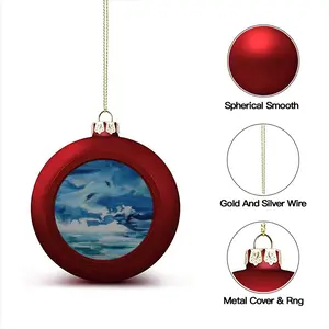 Ocean Clouds Christmas Ball (Big)