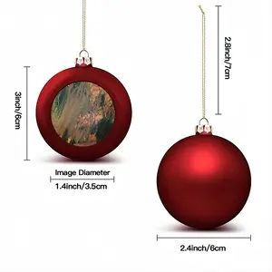 Bronze Abstraction Christmas Ball (Big)