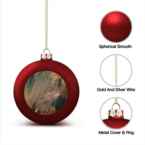 Bronze Abstraction Christmas Ball (Big)