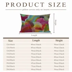 Shapes D Polyester Pillow (Rectangle, Multi-Size)