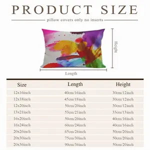 Shapes F Polyester Pillow (Rectangle, Multi-Size)