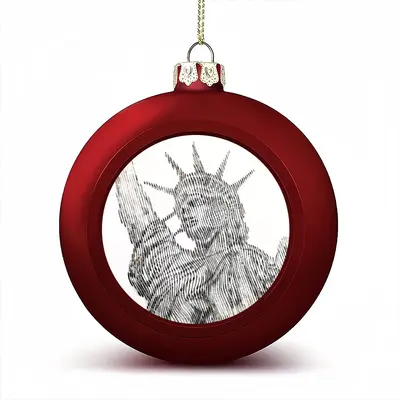 The Statue Of Liberty Christmas Ball (Big)