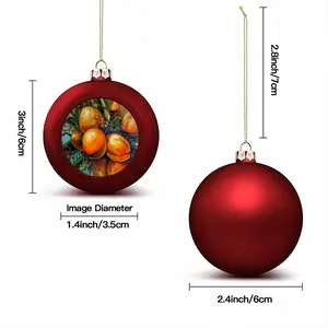 Coconut Palm Tree Christmas Ball (Big)