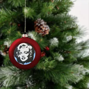 Marilyn Monroe - Girl Women Blonde Fashion Art Poster Christmas Ball (Big)