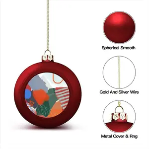 Modern Extra Large Orange Christmas Ball (Big)