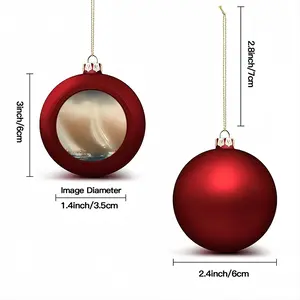 Sailboats J12 In Storm Christmas Ball (Big)