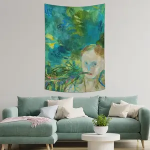 August Wall Tapestry (Multi-Size, Vertical)