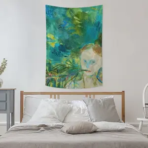 August Wall Tapestry (Multi-Size, Vertical)