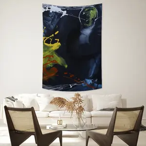 Abroad Wall Tapestry (Multi-Size, Vertical)