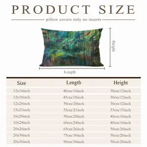 Costarica #4 (Rainforest) Polyester Pillow (Rectangle, Multi-Size)