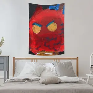 Derrida Bird Wall Tapestry (Multi-Size, Vertical)