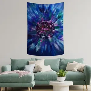 A Splash Of Energy Wall Tapestry (Multi-Size, Vertical)