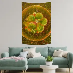 Cellular Universe X Wall Tapestry (Multi-Size, Vertical)