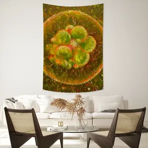 Cellular Universe X Wall Tapestry (Multi-Size, Vertical)