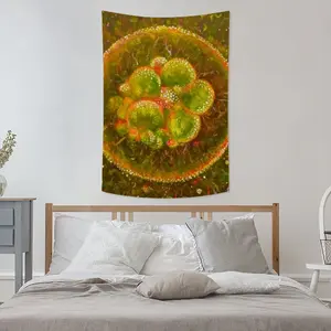 Cellular Universe X Wall Tapestry (Multi-Size, Vertical)