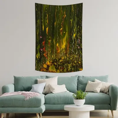 Cellular Universe M Wall Tapestry (Multi-Size, Vertical)