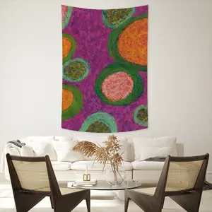 Rondo#5 Wall Tapestry (Multi-Size, Vertical)