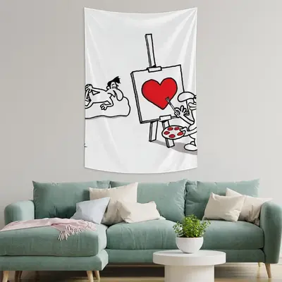 Art Lover Wall Tapestry (Multi-Size, Vertical)