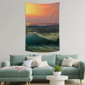 Ocean Wall Tapestry (Multi-Size, Vertical)