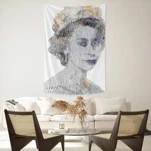 Queen Elizabeth 2 Wall Tapestry (Multi-Size, Vertical)