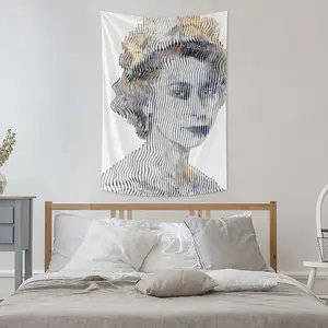 Queen Elizabeth 2 Wall Tapestry (Multi-Size, Vertical)