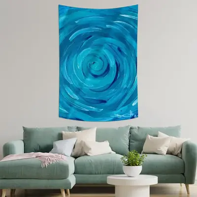 Cycles Wall Tapestry (Multi-Size, Vertical)