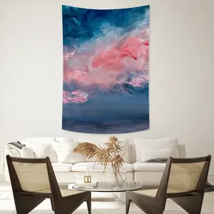 Cotton Candy Sky Wall Tapestry (Multi-Size, Vertical)