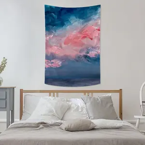 Cotton Candy Sky Wall Tapestry (Multi-Size, Vertical)