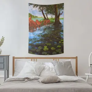 Thirst Quencher Wall Tapestry (Multi-Size, Vertical)