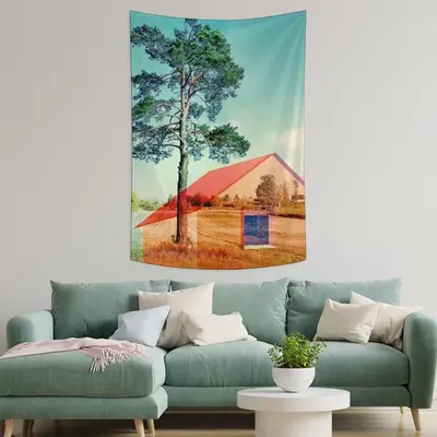 Pine Wall Tapestry (Multi-Size, Vertical)