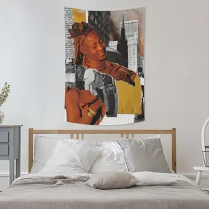 City Kid Wall Tapestry (Multi-Size, Vertical)