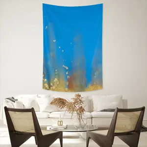 Gold Reef Wall Tapestry (Multi-Size, Vertical)