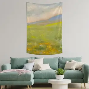 Flower Field Wall Tapestry (Multi-Size, Vertical)