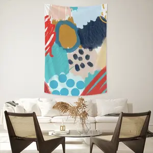 Impressionist Wall Tapestry (Multi-Size, Vertical)