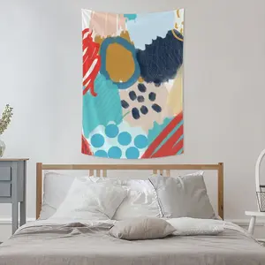 Impressionist Wall Tapestry (Multi-Size, Vertical)