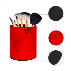 Deep Red (Decomposition) Pen Holder (Round)