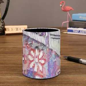 The Combi Of Peace And Love Pen Holder (Round)