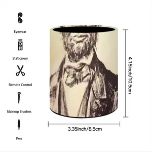 President Abraham Lincoln Pen Holder (Round)