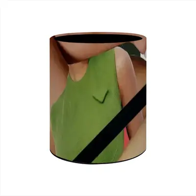 Green Dress Pen Holder (Round)