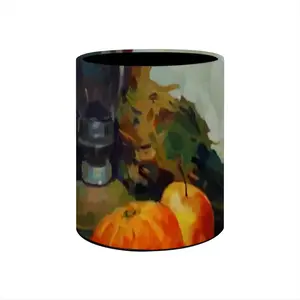 Autumn Still Life Pen Holder (Round)