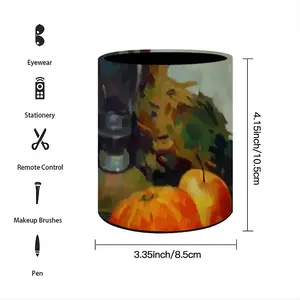 Autumn Still Life Pen Holder (Round)