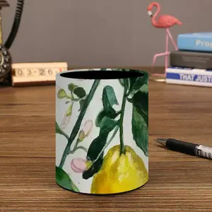 Lemon Branch Pen Holder (Round)