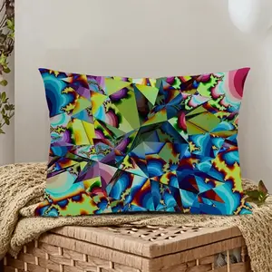 Splash Polyester Pillow (Rectangle, Multi-Size)