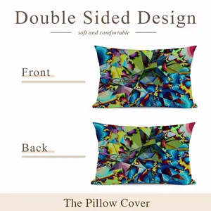 Splash Polyester Pillow (Rectangle, Multi-Size)